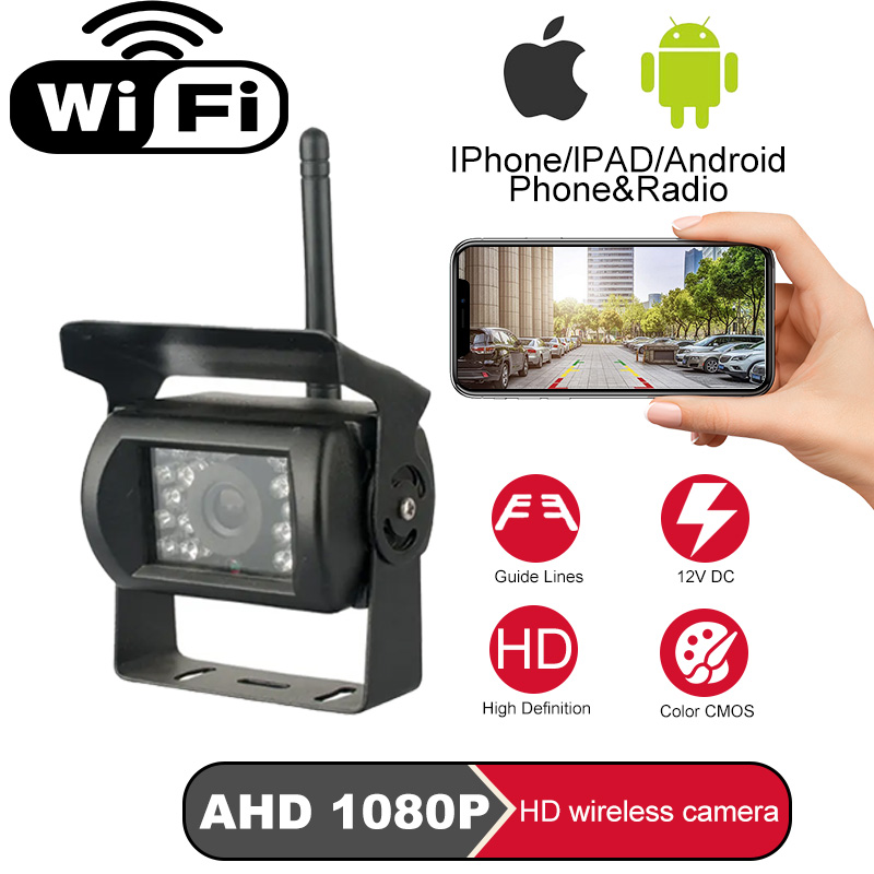 Trail Camera Infrared - Kablosuz WiFi Araç Geri Görüş Kamerası