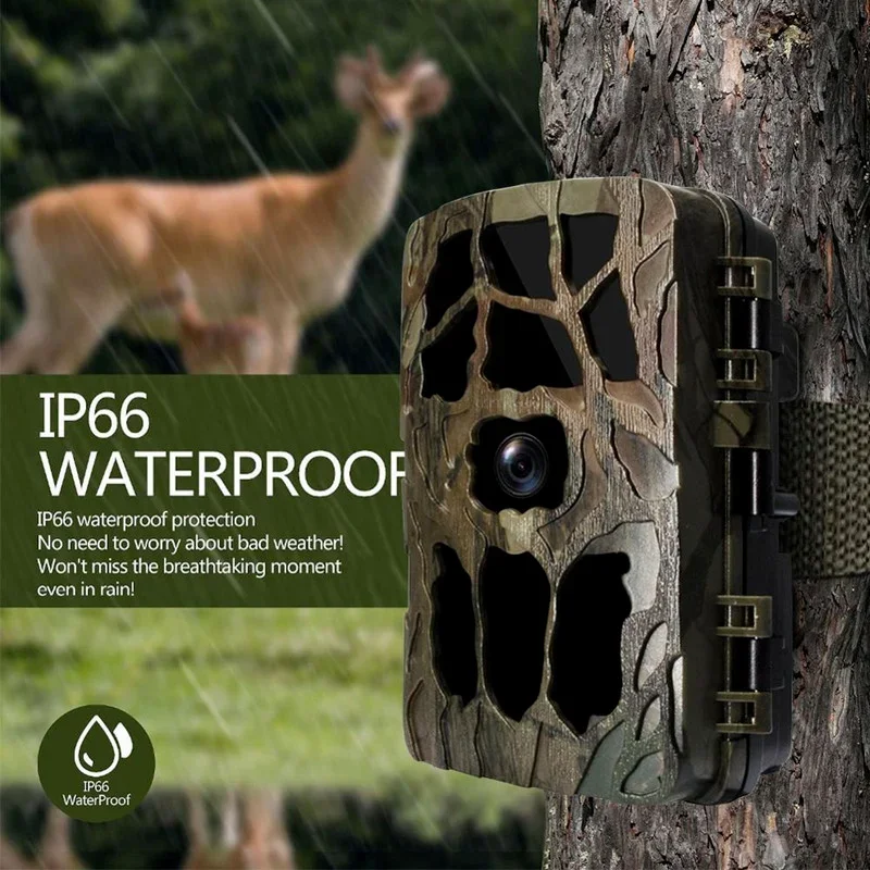 Trail Camera Infrared - H982 IP66 su geçirmez 4K açık