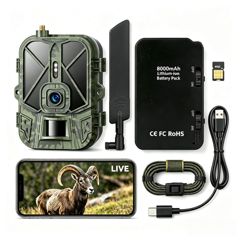Dış Mekan 4G 120MP 4K Canlı Ya - Hunting And Outdoor Shows incelemesi ve fiyatı