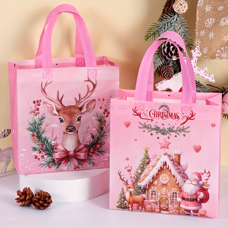 4/8 adet Pembe Noel Bez Çantal - Elk Bugle Call incelemesi ve fiyatı