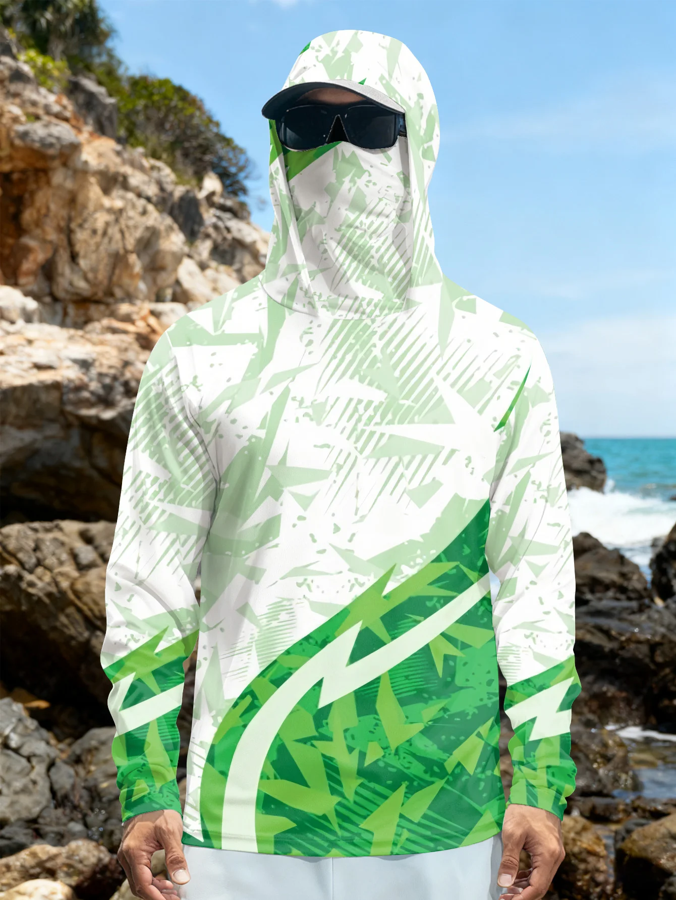 Erkek Balıkçı Gömleği Kapüşonl - Outdoor Hunting Prints incelemesi ve fiyatı