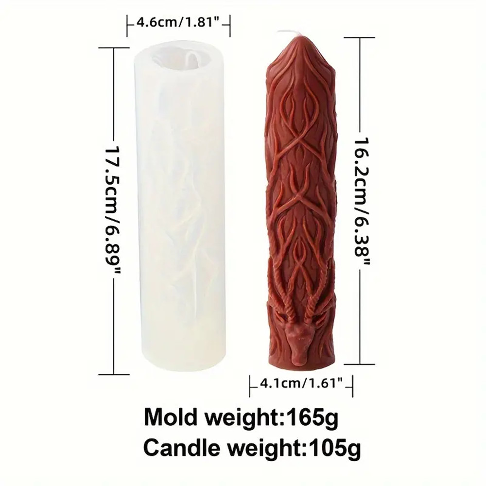 3D Ren Geyiği Boynuz Sütun Mum - Elk Bugle Call incelemesi ve fiyatı