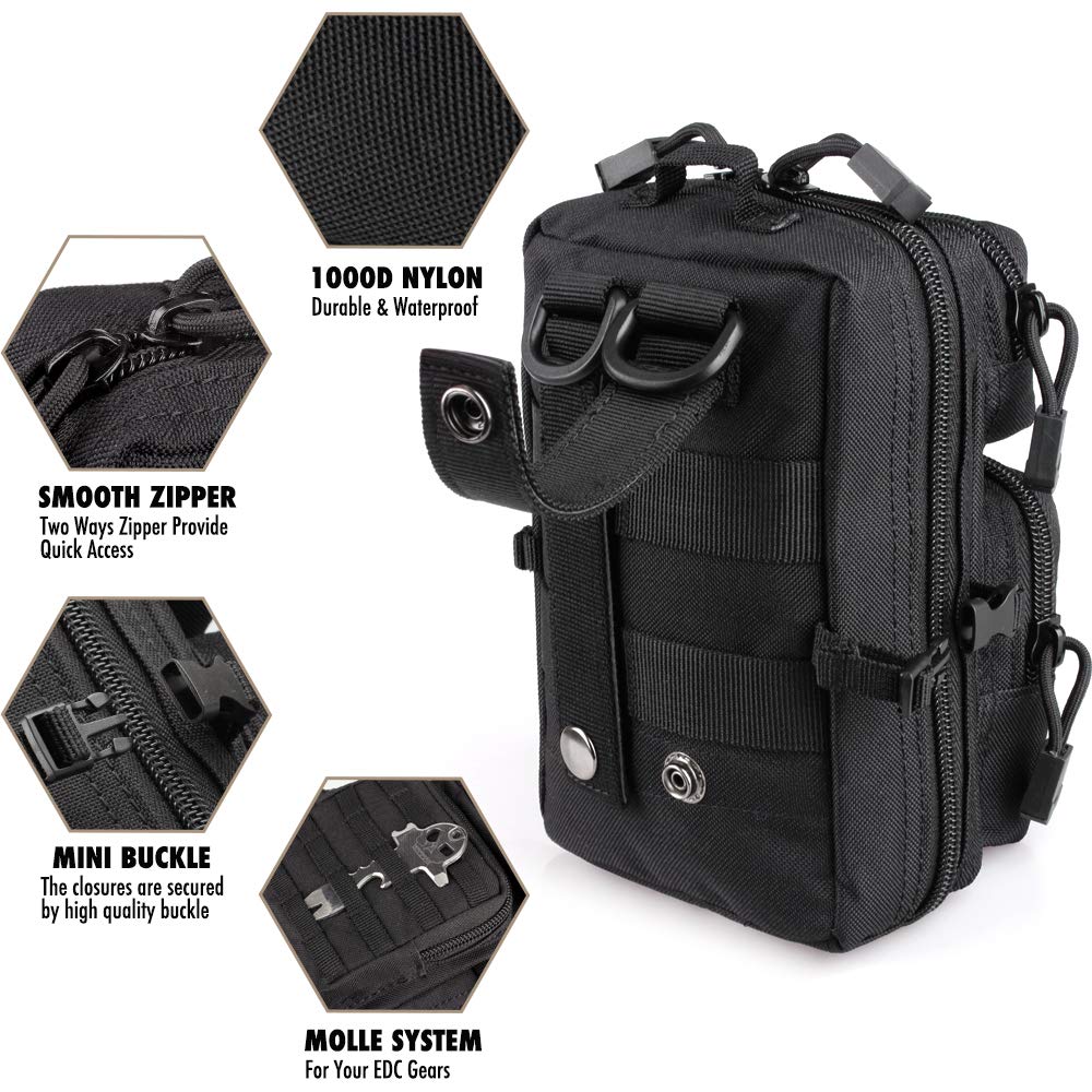Mini Molle Çok Amaçlı Çantası, - Outdoor Hunting Gear Storage incelemesi ve fiyatı